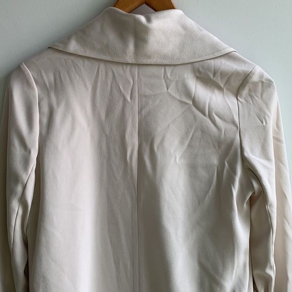 Aritzia Wilfred Chevalier Jacket Oversized Blazer Cool Beige Sz0 - Picture 6 of 15